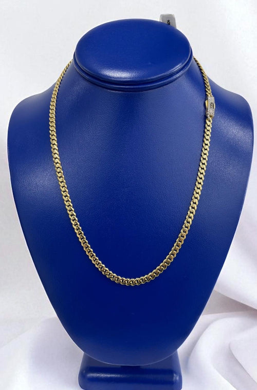 CLASSIC MONACO CHAIN 20" 5mm 10K